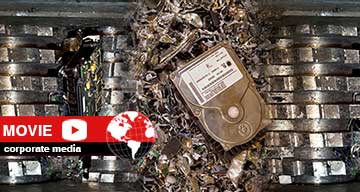 Hard drive shredding and wiping services.
