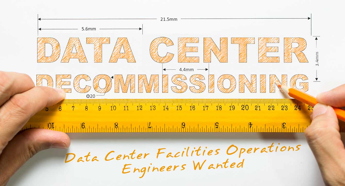 Jobs for Data Center Facilities Operations Engineers.
